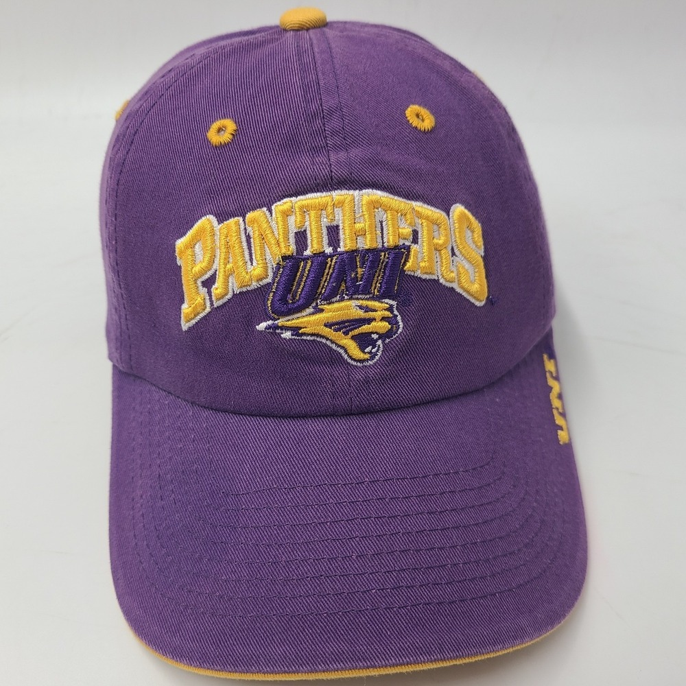 Northern Iowa Panthers Hat Strapback (Fits Small) Purple NCAA UNI University of